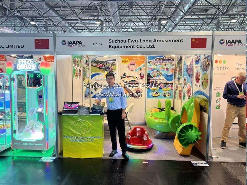 Fwu-long bumper car display at 2023 EAS Austria Vienna (2).jpg