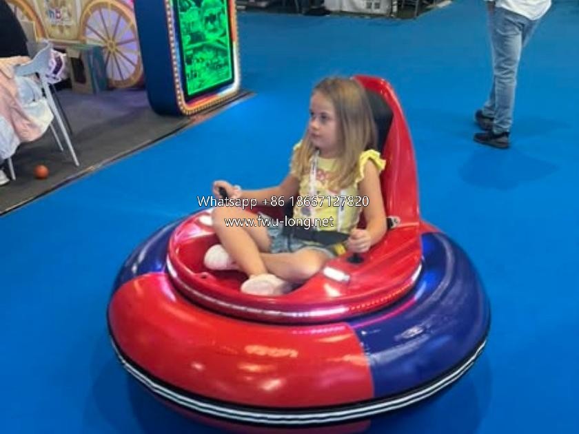 Fwu-long bumper car display at 2025 IAAPA Expo Europe Barcelona Spain (13).jpg
