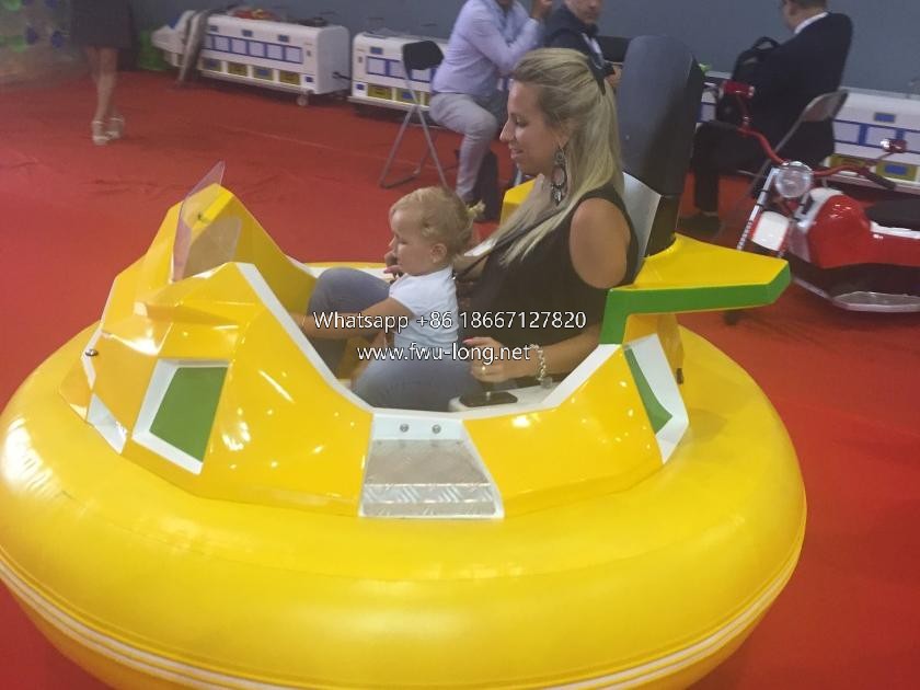 Fwu-long bumper car display at 2016 EAS Barcelona Spain (2).jpg