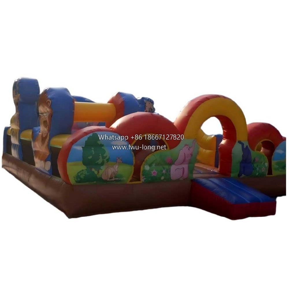 Cartoon Animal Shaped Inflatable Fun City A200096