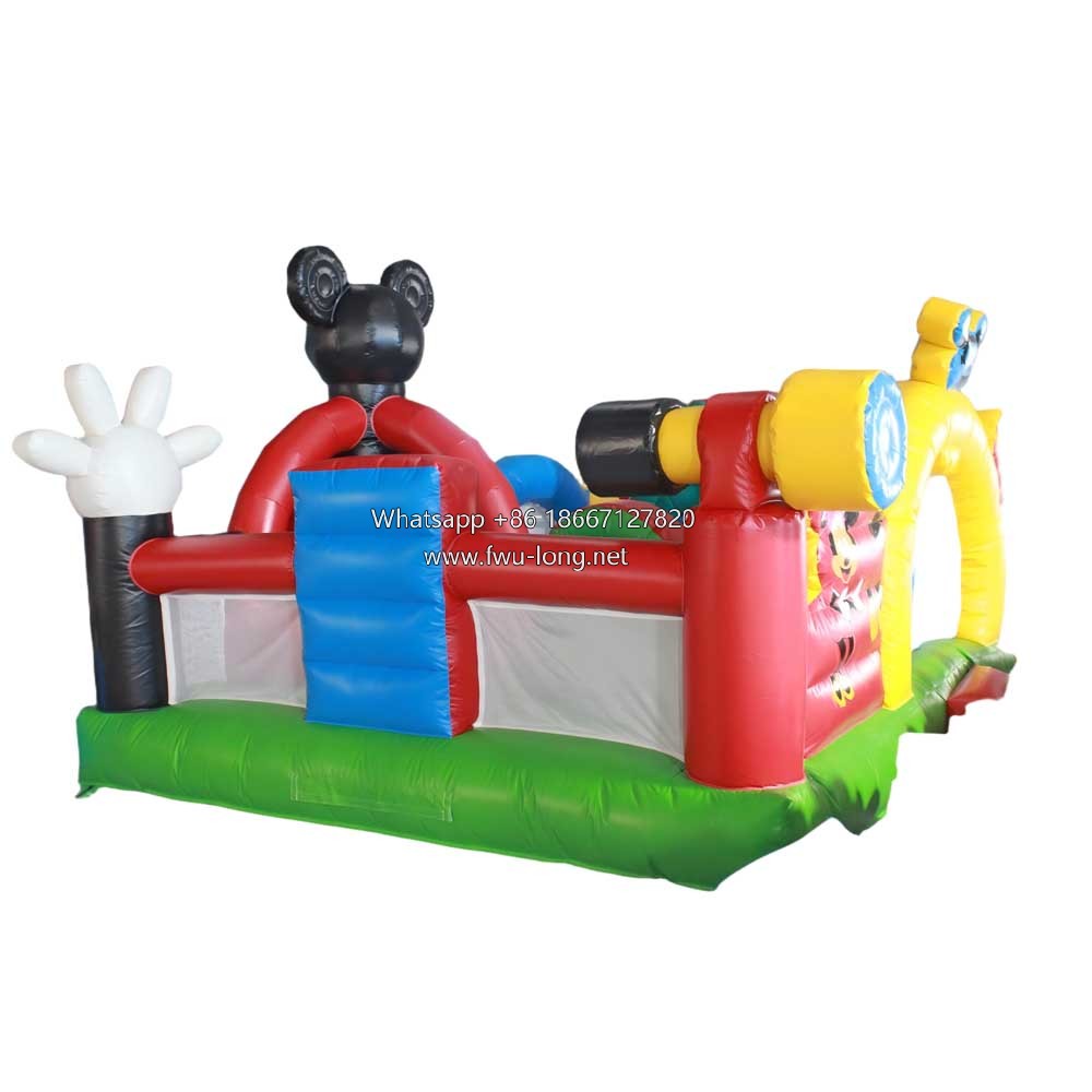 Cartoon Animal Themed Inflatable Fun City A20007
