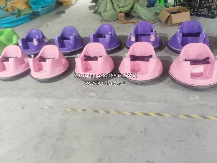 Fiberglass body and solid metal frame structural detail of mini bumper car.jpg