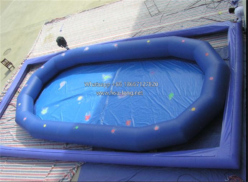 Thick PVC Tarpaulin Commercial Inflatable Pools For Park Mall Carnival Water Play.jpg