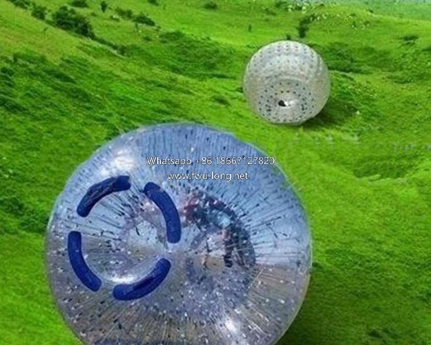 0.7-1.0mm PVC TPU Custom Size Inflatable Zorb Ball For Lawn Park Carnival.jpg